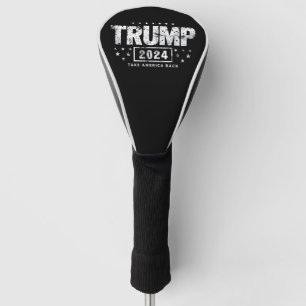 Donald Trump 2024 Neem Amerika terug Golfheadcover