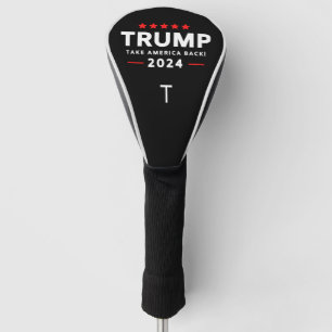 Donald Trump 2024 Neem Amerika terug Golfheadcover