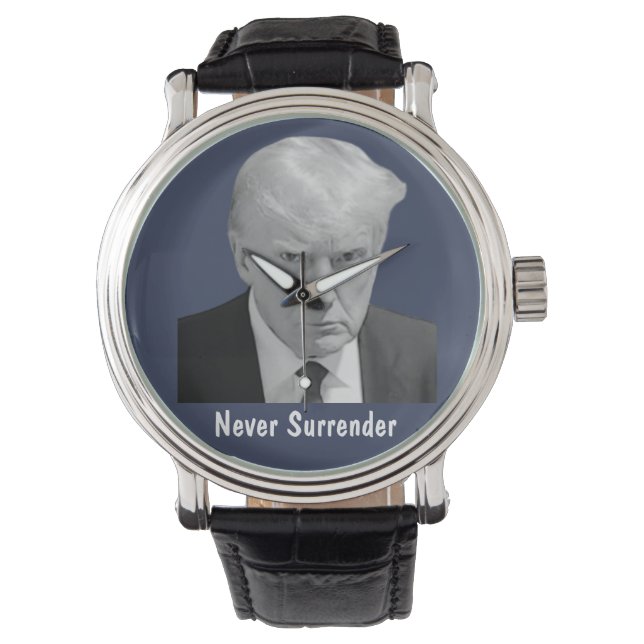 Donald Trump 2024 Neem Amerika terug Horloge (Voorkant)