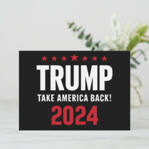 Donald Trump 2024 Neem Amerika terug Kaart