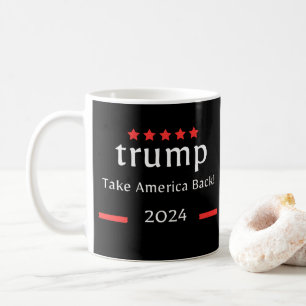 Donald Trump 2024 Neem Amerika terug Koffiemok