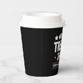 Donald Trump 2024 Neem Amerika terug Papieren Bekers (Rechts)