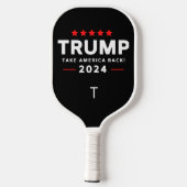 Donald Trump 2024 Neem Amerika terug Pickleball Paddle (Achterkant)