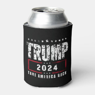 Donald Trump 2024 Neem Amerika Terug Verkiezing  Blikjeskoeler