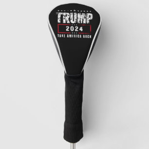 Donald Trump 2024 Neem Amerika Terug Verkiezing Golfheadcover