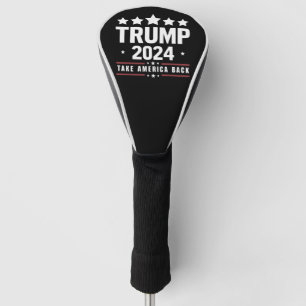 Donald Trump 2024 Neem Amerika Terug Verkiezing Golfheadcover