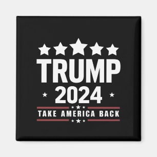 Donald Trump 2024 Neem Amerika Terug Verkiezing Magneet