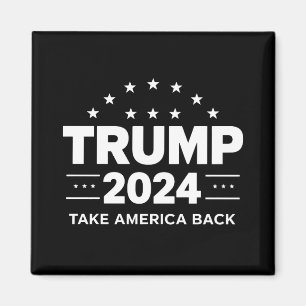 Donald Trump 2024 Neem Amerika Terug Verkiezing Magneet