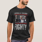 Donald Trump 2024 overleefde schot op verkiezingsb T-shirt (Voorkant)