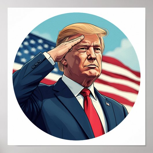 Donald Trump 2024 Poster (Voorkant)