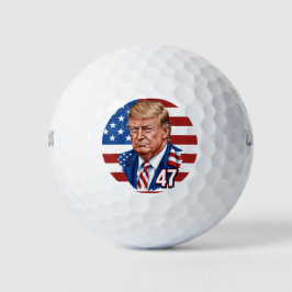 Donald Trump 2024 Presidential 47 Winnaar - Vereni Golfballen