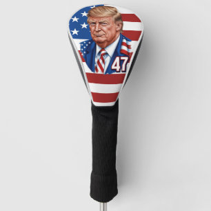 Donald Trump 2024 Presidential 47 Winnaar - Vereni Golfheadcover