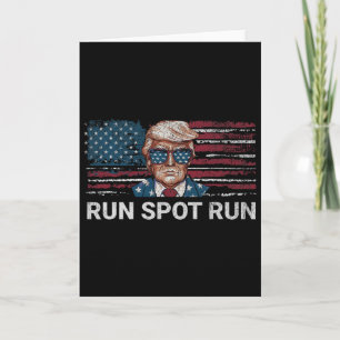 Donald Trump 2024 Ren Spot Ren Grappige Republikei Kaart