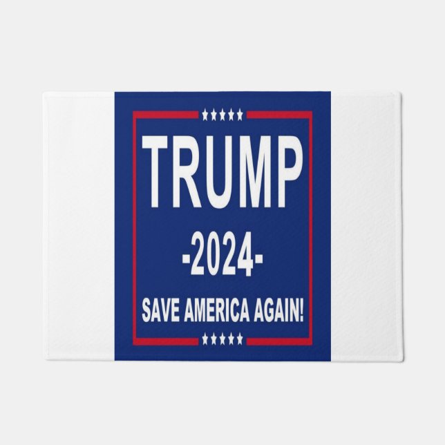 Donald Trump 2024 Save America Again Deurmat (Voorkant)