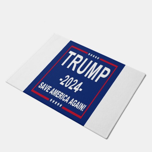 Donald Trump 2024 Save America Again Deurmat (Schuin)