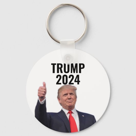 Donald Trump 2024 Sleutelhanger (Voorkant)