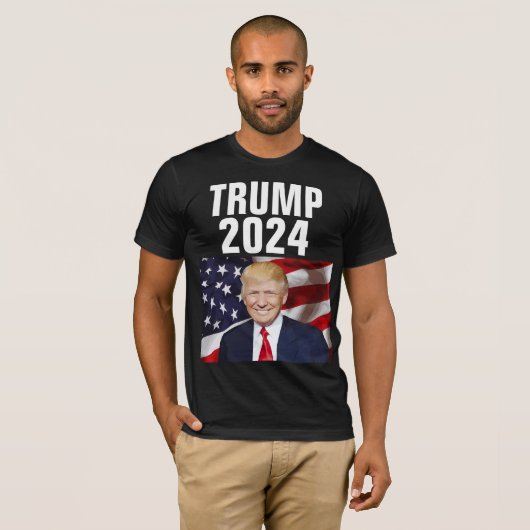 DONALD TRUMP 2024 T-SHIRTS (Voorkant volledig)