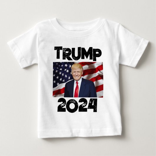 DONALD TRUMP 2024 TODDLER T-SHIRTS (Voorkant)