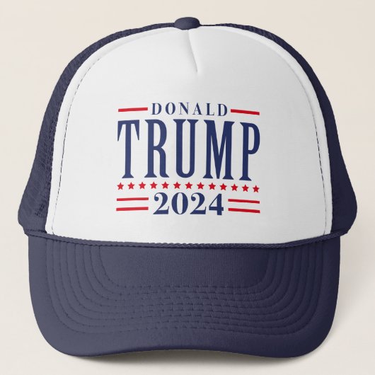 Donald Trump 2024 Trucker Pet (Voorkant)