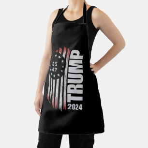 Donald Trump 2024 Verkiezing Stem 45 47 Amerikaans Schort
