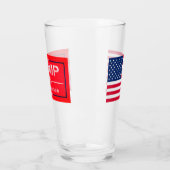 Donald TRUMP 2024 Verre à pinte de bière (Gauche)