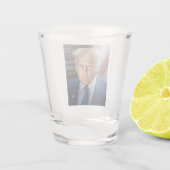 Donald Trump 2025 Amerikaans President Shot Glas (Achterkant)