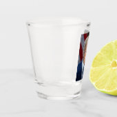 Donald Trump 2025 Amerikaans President Shot Glas (Links)