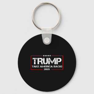 Donald Trump 2025 Neem Amerika Ck Verkiezing - De Sleutelhanger