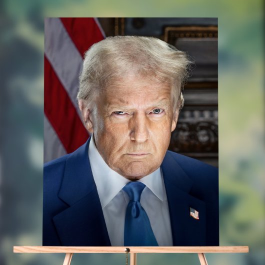 Donald Trump 2025 Portrait du président américain (Neutre)