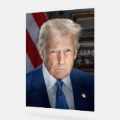 Donald Trump 2025 Portrait du président américain (Angle)