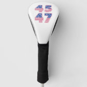 Donald Trump 45-47 Golfheadcover (Voorkant)