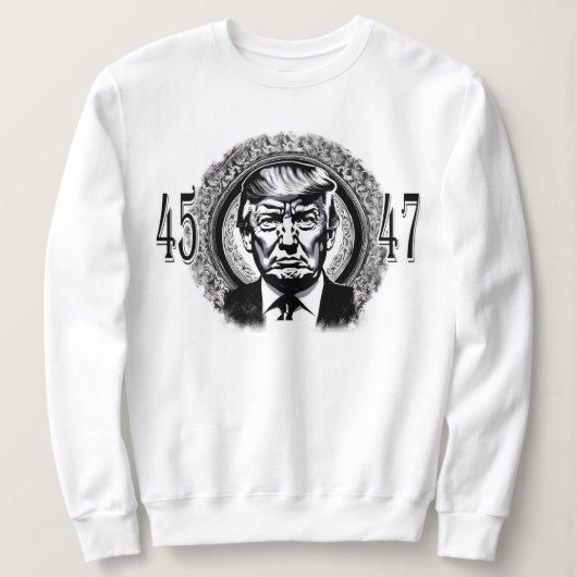 Donald Trump 45/47 Trui (Design voorkant)