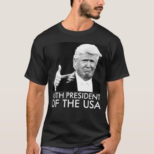 DONALD TRUMP 45e T-shirts du Président (Devant)