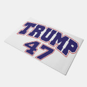 Donald Trump 47 Deurmat (Schuin)