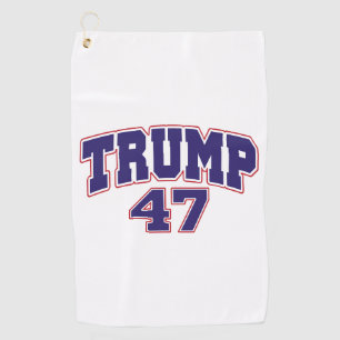 Donald Trump 47 Golfhanddoek