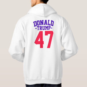Donald Trump 47 presidentsverkiezingen 2024 Hoodie
