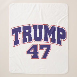 Donald Trump 47 Sherpa Deken