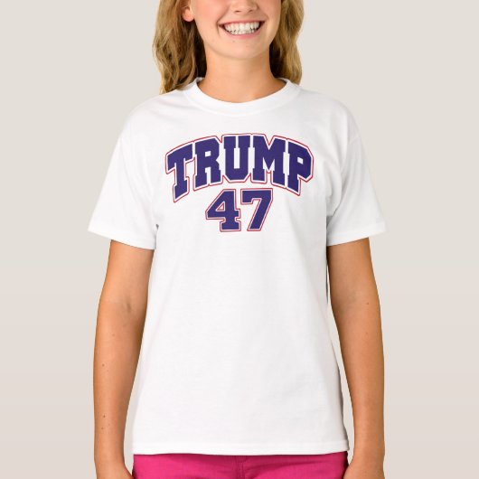 Donald Trump 47 T-shirt (Voorkant)