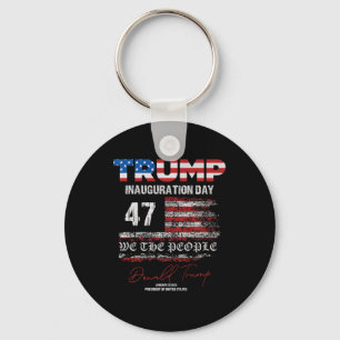 Donald Trump 47e President 2025 Inauguratie Vereni Sleutelhanger