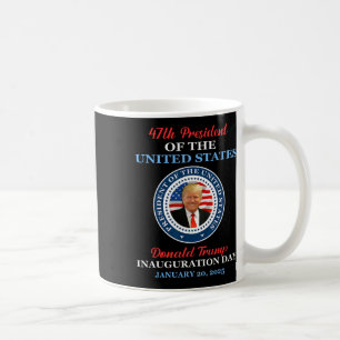 Donald Trump 47e president 2025 inauguratie VS Koffiemok