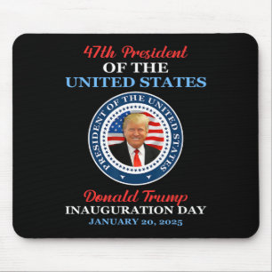 Donald Trump 47e president 2025 inauguratie VS Muismat