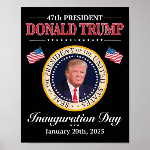 Donald Trump 47e President Inauguratie 2025 Supp Poster