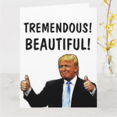 DONALD TRUMP A SURDIMENSIONNÉ DE BONNES CARTES D'A (Fleur jaune)