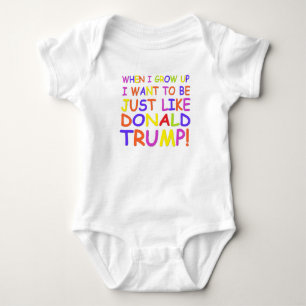Donald Trump als ik groot ben! Romper