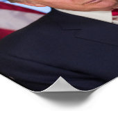 Donald Trump als President Poster (Hoek)