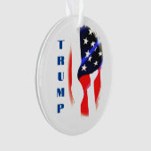 Donald Trump American Flag Pop Art (devant)