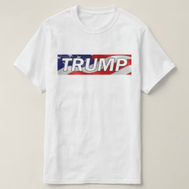Donald TRUMP American Flag T-Shirt #MAGA