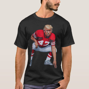 Donald trump amerikaans voetbal president 2025Dona T-shirt