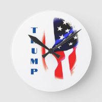 Donald Trump Amerikaanse vlag Pop Art