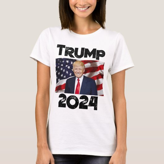 DONALD TRUMP ARREST 2024 T-SHIRTS (Voorkant)